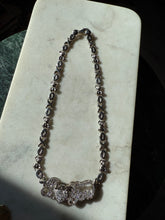 Load image into Gallery viewer, I Love You Teddy Bear Sterling Silver Chain 17”
