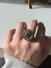 Load image into Gallery viewer, Antique Two-Tone Marcasite Ring Size 7.25
