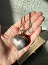 Load image into Gallery viewer, Vintage Bubble Heart Sterling Silver Necklace 15.5”
