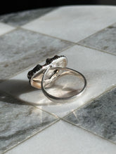 Load image into Gallery viewer, Bumblebee Jasper Bat Sterling Silver Ring Size 10
