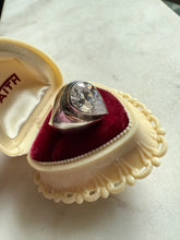 Load image into Gallery viewer, Chunky Quartz Sterling Silver Ring Size 5.75
