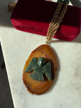 Load image into Gallery viewer, Carved Owl 1/20 14k Gold Filled Necklace
