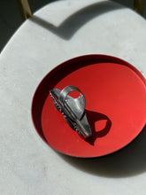 Load image into Gallery viewer, Vintage Mother of Pearl Sterling Silver Ring Size 7
