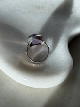 Load image into Gallery viewer, Vintage Purple Star Sapphire Sterling Silver Ring Size 8

