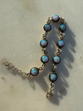 Load image into Gallery viewer, Vintage Opal Sterling Silver Bracelet
