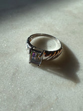 Load image into Gallery viewer, Mystic Topaz Sterling Silver Ring Size 8.5
