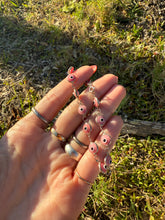 Load image into Gallery viewer, Pink Evil Eye Protection Sterling Silver Bracelet
