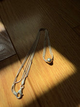 Load image into Gallery viewer, Snake Multistrand Sterling Silver Necklace
