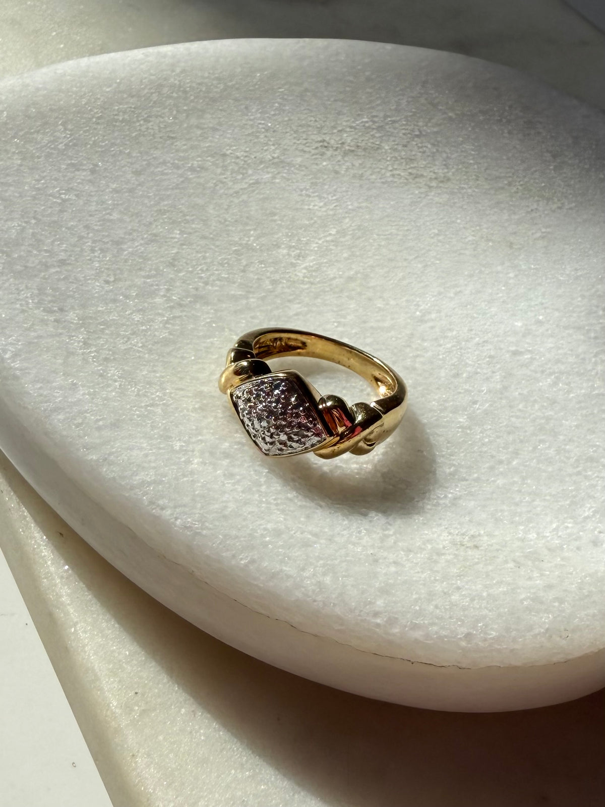 Gold Vermeil Ring Size 5