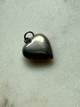 Load image into Gallery viewer, WWII Sweetheart Sterling Silver Heart Charm
