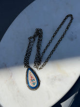 Load image into Gallery viewer, Vintage 1930s Floal Micromosaic Necklace
