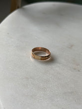 Load image into Gallery viewer, Antique Turquoise 14k Gold Midi Ring Size 2.5
