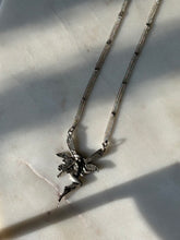 Load image into Gallery viewer, Vintage Fairy Sterling Silver Necklace
