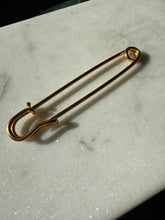 Load image into Gallery viewer, Jumbo Goldtone Safety Pin
