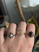 Load image into Gallery viewer, Vintage 10k Solid Gold Opal Ring Size 5.25
