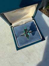 Load image into Gallery viewer, Turquoise Sterling Silver Ring Size 6.25
