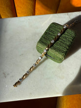 Load image into Gallery viewer, Vintage 18k Gold Bezel Set Diamond Tennis Bracelet 6.75”
