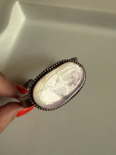 Load image into Gallery viewer, Mexico Chunky Sterling Silver Cuff Bracelet 6.25”

