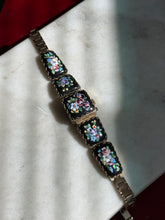 Load image into Gallery viewer, Vintage USSR Floral Enamel Peekaboo Watch
