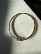 Load image into Gallery viewer, y2k Sterling Silver Bangle Bracelet
