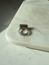Load image into Gallery viewer, Vintage Agate Sterling Silver Ring Size 7
