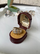 Load image into Gallery viewer, Two-Toned Sterling Silver Dome Ring
