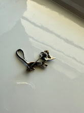 Load image into Gallery viewer, Marcasite Sterling Silver Mouse Brooch

