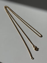 Load image into Gallery viewer, Vintage 14k Yellow Gold Cuban Link Chain 21”
