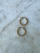 Load image into Gallery viewer, Mini Gold Vermeil Hoops
