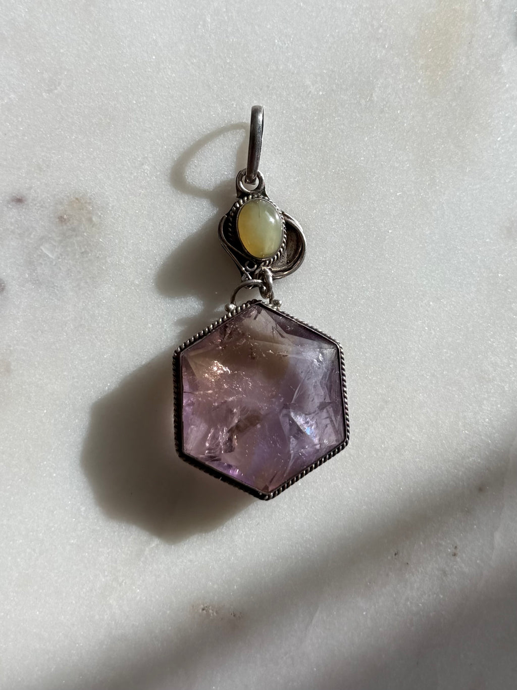 Ametrine Sterling Silver Pendant