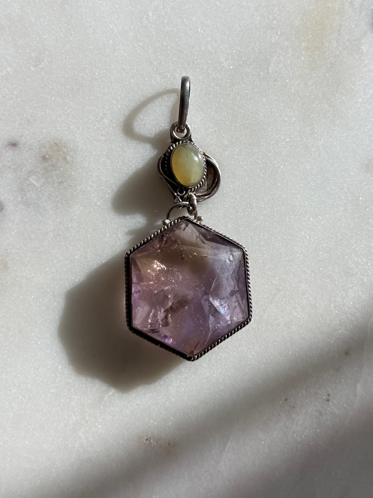 Ametrine Sterling Silver Pendant