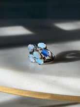 Load image into Gallery viewer, Vintage Opal Sterling Silver Ring Size 5.5
