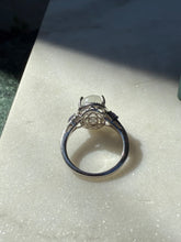 Load image into Gallery viewer, y2k Moonstone Sterling Silver Ring Size 9.25
