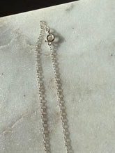 Load image into Gallery viewer, Malachite &amp; Mother of Pearl Inlay Sterling Silver Necklace
