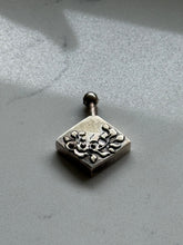 Load image into Gallery viewer, Floral Perfume Bottle Sterling Silver Pendant
