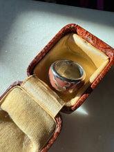 Load image into Gallery viewer, y2k Playboy Sterling Silver Ring Size 4.75
