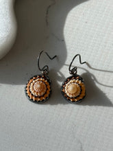 Load image into Gallery viewer, Vintage Sterling Silver Shell Earrings
