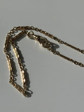 Load image into Gallery viewer, Vintage 1/20 12k Gold Filled Watch Chain Choker w/ Dog Clip 13.25”
