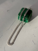 Load image into Gallery viewer, Italian Vintage Cuban Link Sterling Silver Chain 20”
