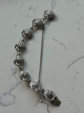 Load image into Gallery viewer, Marcasite Rose Sterling Silver Bracelet
