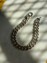 Load image into Gallery viewer, Napier Sterling Silver Sister Hook Clasp Chunky Cuban Curb Link Bracelet 7.75”
