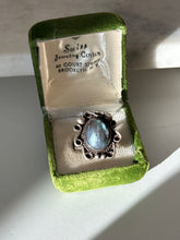 Load image into Gallery viewer, Vintage Sterling Silver Pearl Ring Size 7.75
