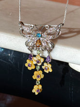 Load image into Gallery viewer, Butterfly Sterling Silver Necklace
