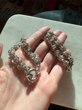 Load image into Gallery viewer, Sailor Bolt Clasp Sterling Silver Chunky Chain 17”

