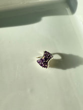 Load image into Gallery viewer, Amethyst Sterling Silver Slider Charm
