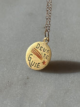 Load image into Gallery viewer, Deus Te Guie 19k Enamel Charm
