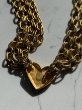 Load image into Gallery viewer, Vintage Givenchy Heart Necklace
