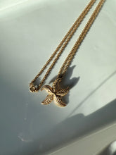 Load image into Gallery viewer, Vintage Starfish Gold Plated Necklace
