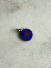 Load image into Gallery viewer, Vintage Enamel Lobster Sterling Silver Charm
