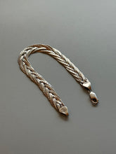 Load image into Gallery viewer, Mexico Braided Sterling Silver Vintage Bracelet
